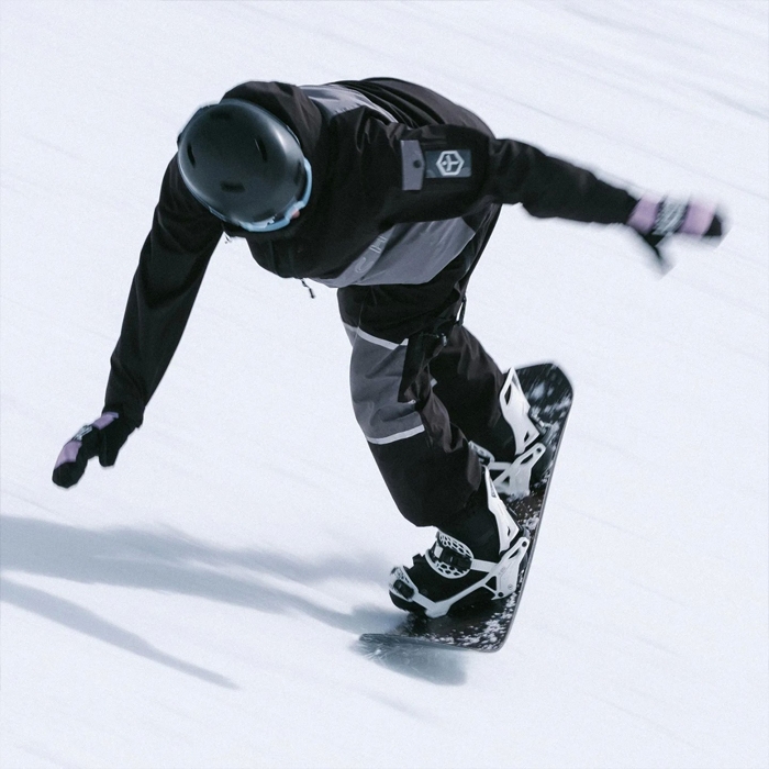 2425 니데커 슈퍼매틱 스노우보드 바인딩 - 화이트 (N.24.BNM.SPM.WH)