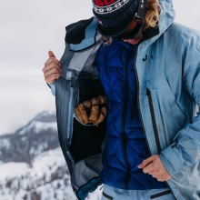 2425 Burton Mens [ak] Tusk GORE-TEX Pro 3L Jacket - Dusty Blue (버튼 터스크 고어텍스 프로 스노우보드복 자켓)