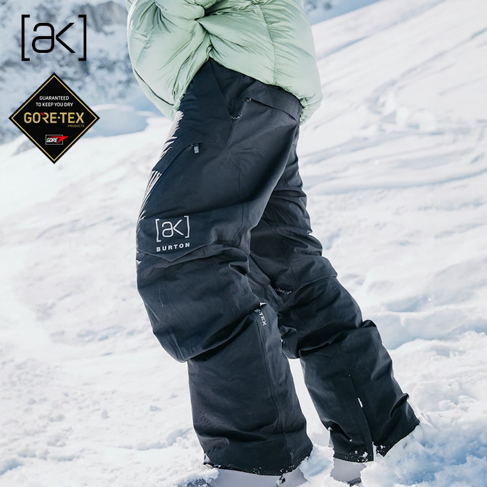 2425 Burton Mens [ak] Cyclic GORE-TEX 2L Pants - True Black (버튼 싸이클릭 고어텍스 스노우보드복 팬츠)