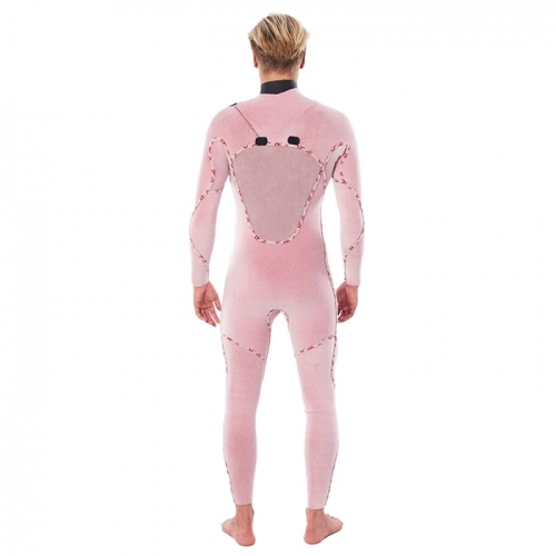 립컬 남성용 웻슈트 플래시밤 3/2미리 체스트 집 - 블랙 (D WSTYMF0090)