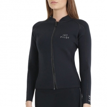 젯파일럿 여성용 웻슈트 X1 1미리 레이디스 긴팔 네오프렌 자켓 - 블랙 (JA22256BLK)