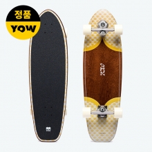Yow Teahupoo 34″ Power Surfing Surfskate - 4White (요우 테아후푸 파워 서핑 서프스케이트 컴플릿)