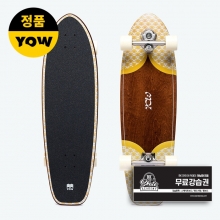 Yow Teahupoo 34&Prime; Power Surfing Surfskate - 4White (요우 테아후푸 파워 서핑 서프스케이트 컴플릿)