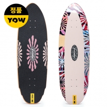 Yow x Pukas Flame 33&Prime; Surfskate Deck - 4Ivory (요우 x 푸카스 플레임 서프스케이트 데크)