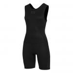 Mystic 35000.230104 Brand Short John 2mm Women - Black (미스틱 브랜드 숏 존 2mm 여성용 웻슈트 스프링 슈트)