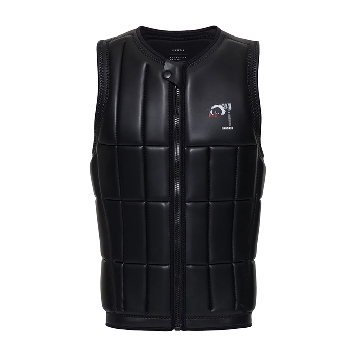 Mystic 35005.240210 Anarchy Impact Vest Fzip Wake - Black (미스틱 아나키 임팩트 프런트 집 남성용 웨이크 베스트) (35005.240210.900)