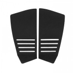 Mystic 35009.230460 2 Piece Tail Pad Ultralite - Black (미스틱 서핑보드 트랙션 패드)