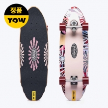Yow x Pukas Flame 33″ Surfskate - 4Red (요우 x 푸카스 플레임 서프스케이트 컴플릿)