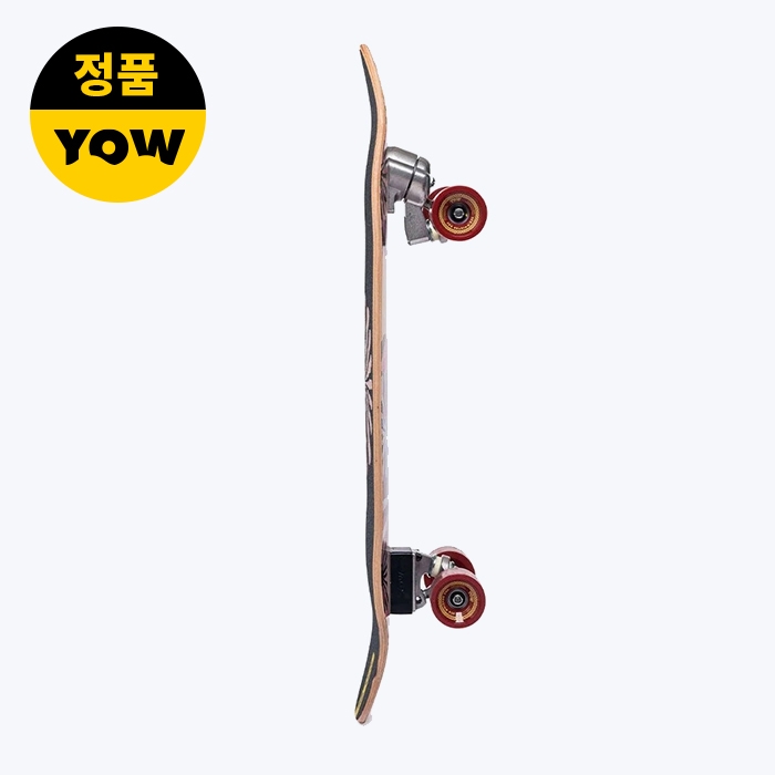Yow x Pukas Flame 33″ Surfskate - 4Red (요우 x 푸카스 플레임 서프스케이트 컴플릿)