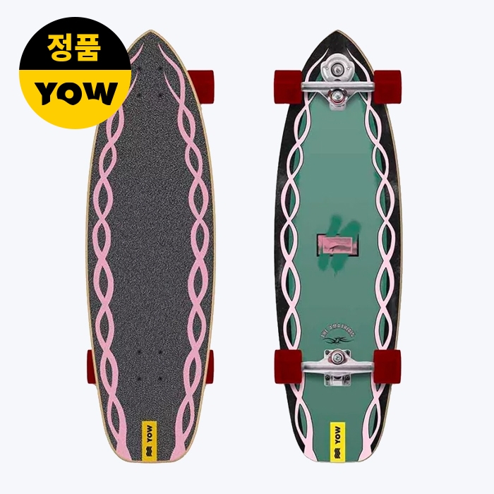 Yow Amatriain 33.5″ Signature Series Surfskate - 4Red (요우 아마트리아인 서프스케이트 컴플릿)