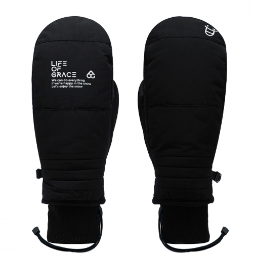 2425 로그 남녀공용 스노우보드 장갑 아날로그 스마일 - 블랙(24ANASMILE-BK) 2425 로그 남녀공용 스노우보드 장갑 아날로그 스마일 - 블랙(24ANASMILE-BK)