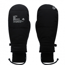 2425 로그 남녀공용 스노우보드 장갑 아날로그 스마일 - 블랙(24ANASMILE-BK)