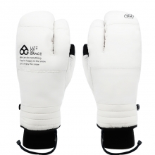 2425 로그 남녀공용 스노우보드 장갑 트리거 예스 - 아이보리(24TRIYES-IV)