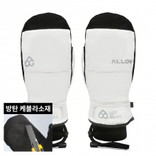 2425 로그 남녀공용 스노우보드 장갑 케블라 로그 X 얼로이 - 아이보리/블랙(24KEVLXA-I/B)