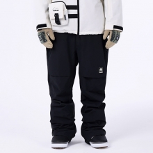 2425 Yobeat Tuck PKT Pants - Black (요비트 턱 포켓 스노우보드복 팬츠)