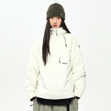 2425 USS2 Flow Side Zip-Up Jacket - Ivory (어스투 플로우 사이드 집-업 스키복 자켓)