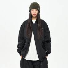 2425 USS2 Nylon-Suede Reversible Jacket - Black (어스투 나일론-스웨이드 리버시블 스키복 자켓)