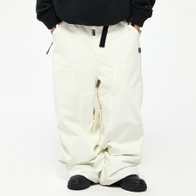 2425 USS2 Double Knee Pants [Loose-Fit] - Ivory (어스투 더블니 루즈 핏 스키복 팬츠)