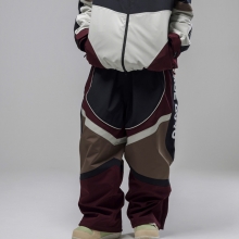 2425 Ovyo Flame Over Fit Pants - Jet Black (오비오 플레임 오버핏 스키복 팬츠)