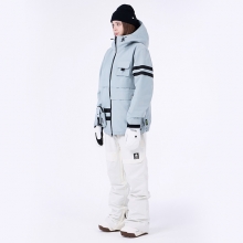 요비트 스노우보드복 코디세트 #8 /2425 Yobeat Accordion Jacket - Sage + 2425 Yobeat Tuck PKT Pants - Snow