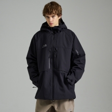 2425 로그 스노우보드복 자켓 인피니트 프로 슈트핏 - 블랙 (24INFJK-BK)