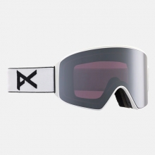 2425 Anon 83 M4 Cylindrical Low Bridge Fit White Goggle (아논 M4 실린드리컬 스키 고글)