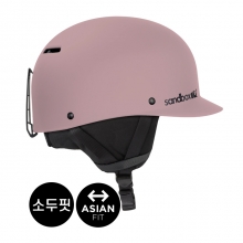 2425 Sandbox Classic 2.0 Snow Asia Fit Helmet - Dusty Pink (샌드박스 클래식 2.0 아시안 핏 스키 헬멧)