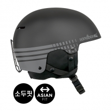 2425 Sandbox Icon Snow Asia Fit Helmet - Grey Team (샌드박스 아이콘 아시안 핏 스키 헬멧)