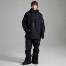로그 스노우보드복 코디세트 #35 / 2425 Log Infinite Pro (Suit Fit) Jacket - Black + 2425 Log Infinite Pro (Suit Fit) Pants - Black