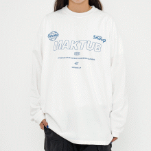 Snowp/스놉 MAKTUB LONG SLEEVE_WHITE