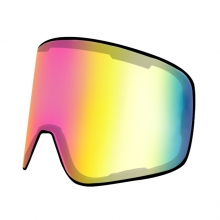 로그 보드 스키 고글 렌즈 마그넷 - 다이아몬드 핑크 편광 (YH-21234)
