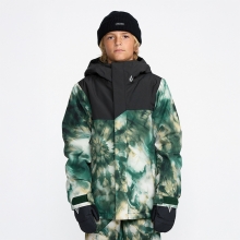2526 볼컴 아동용 스노우보드복 자켓 스톤 91 인슐레이티드 - 그린 (AYV5507GR)
