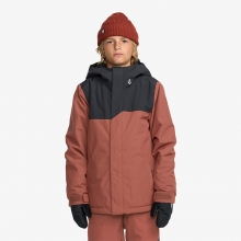 2526 볼컴 아동용 스노우보드복 자켓 스톤 91 인슐레이티드 - 헤나 (AYV55088I)