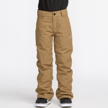 2526 볼컴 아동용 스노우보드복 팬츠 프리킹 치노 인슐레이티드 - 브론즈 (AZV5502BZ)