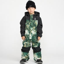 2526 볼컴 아동용 스노우보드복 원피스 리틀 플러리 - 그린 (AYV5509GR)