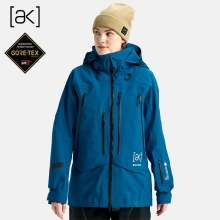 2526 버튼 AK 스노우보드복 자켓 아카마 고어텍스 3L 여성용 - 블루 틸 (2408611EVV)