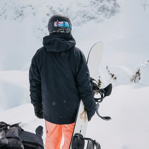 2526 버튼 AK 스노우보드 패딩 자켓 LZ 고어텍스 2L 다운 - 트루 블랙 (100061BA04) 2526 버튼 AK 스노우보드 패딩 자켓 LZ 고어텍스 2L 다운 - 트루 블랙 (100061BA04)