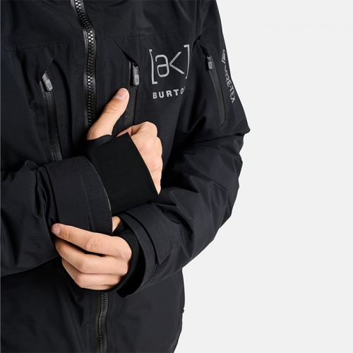 2526 버튼 AK 스노우보드 패딩 자켓 LZ 고어텍스 2L 다운 - 트루 블랙 (100061BA04) 2526 버튼 AK 스노우보드 패딩 자켓 LZ 고어텍스 2L 다운 - 트루 블랙 (100061BA04)