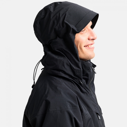 2526 버튼 AK 스노우보드 자켓 스워시 고어텍스 2L - 트루 블랙 (100011BA04)