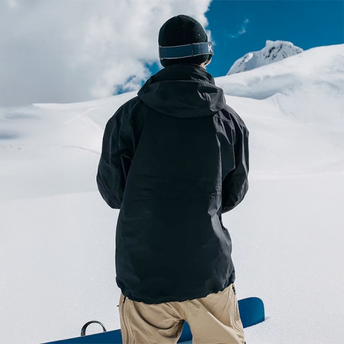 2526 버튼 AK 스노우보드 자켓 스워시 고어텍스 2L - 트루 블랙 (100011BA04)