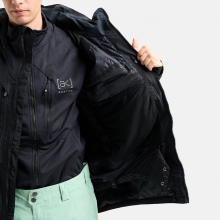 2526 버튼 AK 스노우보드 자켓 스워시 고어텍스 2L - 트루 블랙 (100011BA04)