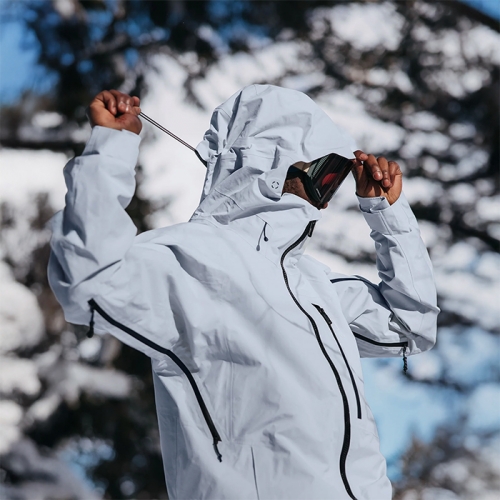 2526 버튼 AK 스노우보드복 자켓 싸이클릭 고어텍스 2L - 그레이 클라우드 (100021B27O)