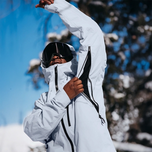 2526 버튼 AK 스노우보드복 자켓 싸이클릭 고어텍스 2L - 그레이 클라우드 (100021B27O)