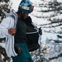 2526 버튼 AK 스노우보드복 자켓 싸이클릭 고어텍스 2L - 그레이 클라우드 (100021B27O)