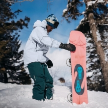 2526 버튼 AK 스노우보드복 자켓 싸이클릭 고어텍스 2L - 그레이 클라우드 (100021B27O)