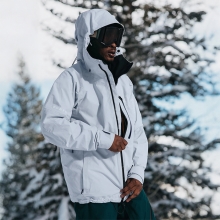 2526 버튼 AK 스노우보드복 자켓 싸이클릭 고어텍스 2L - 그레이 클라우드 (100021B27O)