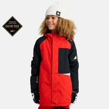 2526 버튼 아동용 스노우보드복 자켓 포우라인 고어텍스 2L - 플레임 스칼렛 / 트루 블랙 (2336512S13)