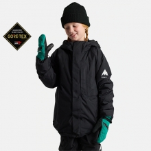 2526 버튼 아동용 스노우보드복 자켓 포우라인 고어텍스 2L - 트루 블랙 (2336512A04)