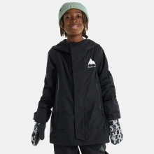 2526 버튼 아동용 스노우보드복 자켓 고어텍스 쉘 - 트루 블랙 (2431910A04)