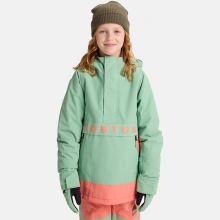 2526 버튼 아동용 스노우보드복 자켓 프로스트너 2L 아노락 - 소프트 세이지/피치 에코 (2336412E4H)